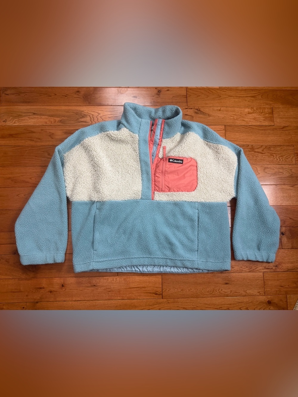 Columbia Lodge Sherpa 1/2 Snap Fleece Pullover NWOT